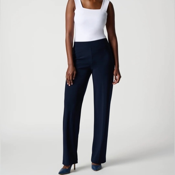 Joseph Ribkoff Jersey Pants with back slits Sz12 - Picture 1 of 9